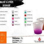 balde 5 litros balde personalizado